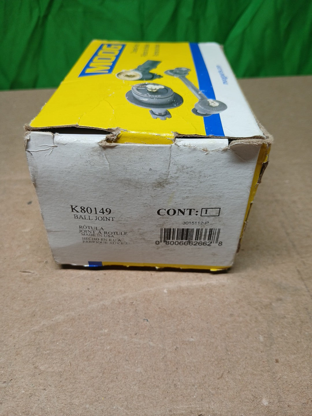 K80149 Suspension Ball Joint Kit Front Lower Moog FORD/LINCON NOS