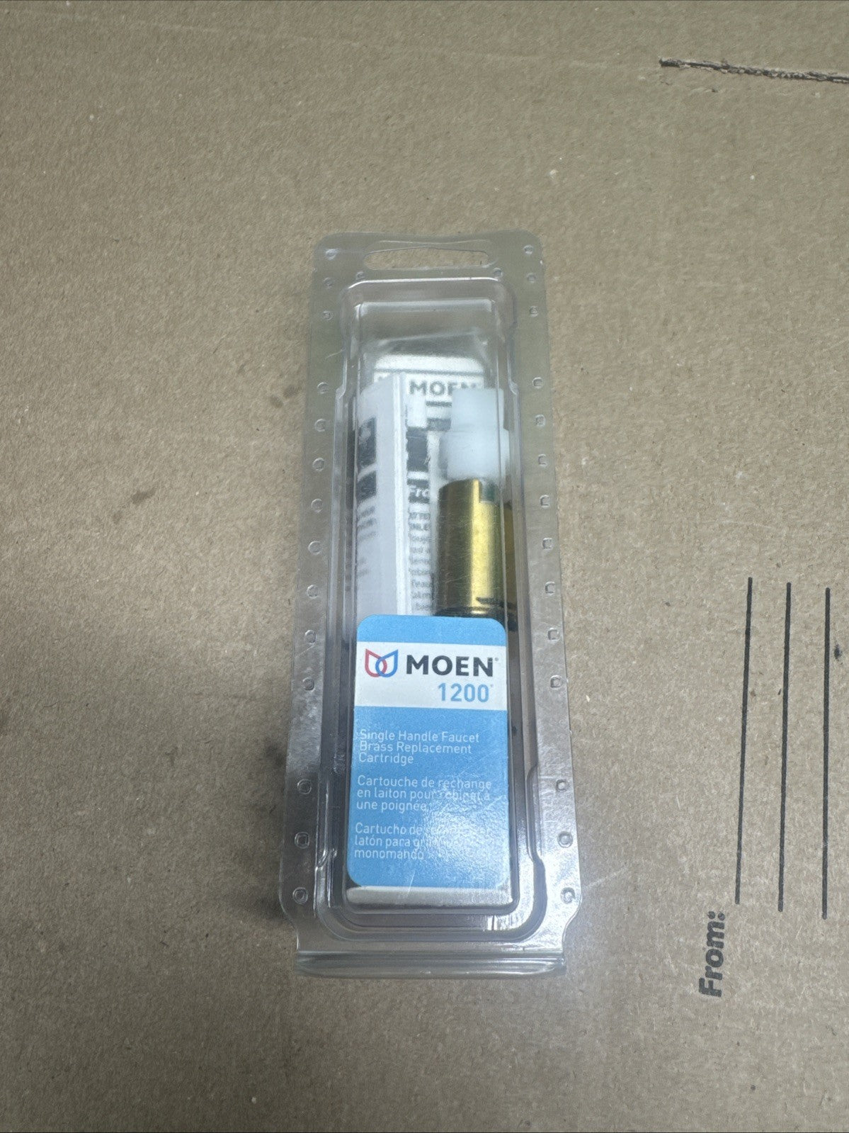 MOEN 1200 Single Handle Faucet Brass Replacement Cartridge New Sealed