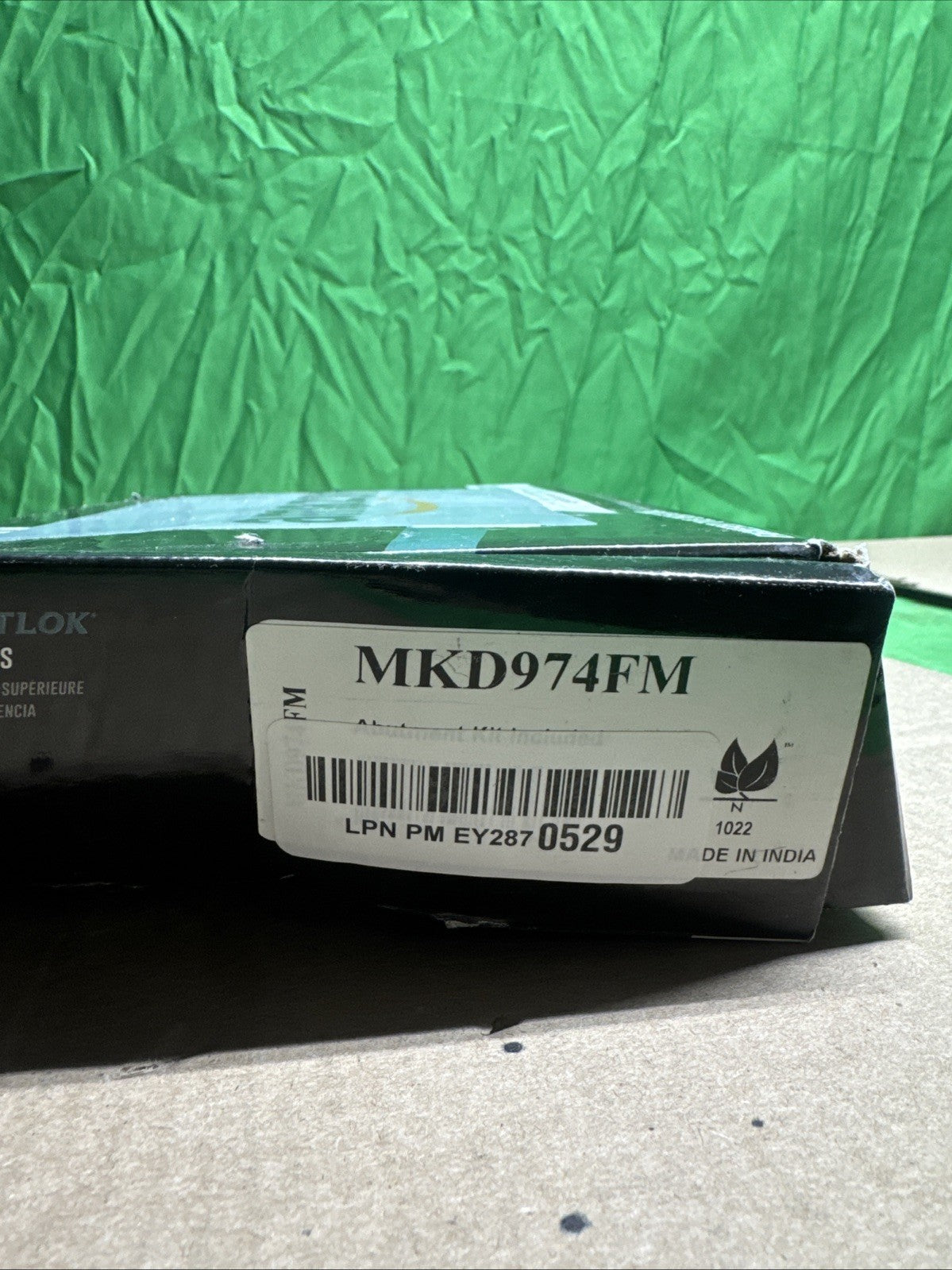 Disc Brake Pad Set-Fleet Metlok Semi-Metallic SDR Disc Brake Pad Bendix MKD974FM