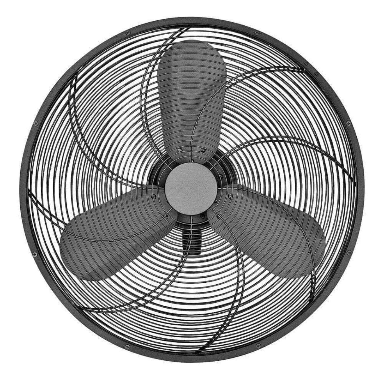 Home Decorators Collection Bentley III 22 in. Indoor/Outdoor Natural Iron Oscill