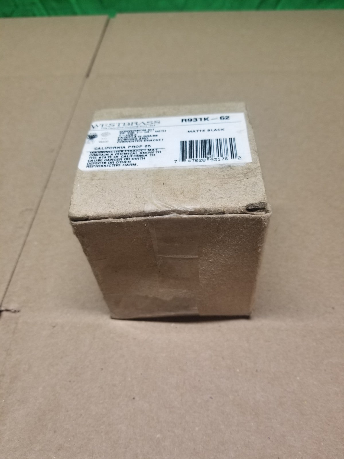 Westbrass Tub Drain Kit Matte Black R931K 1-1/2"