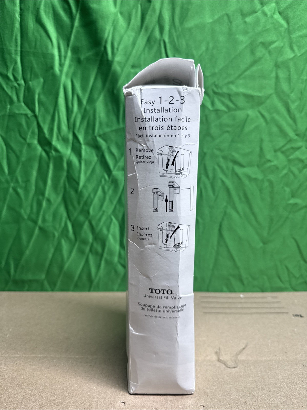 TOTO Universal Adjustable Replacement Toilet Fill Valve Assembly Model TSU99AXR