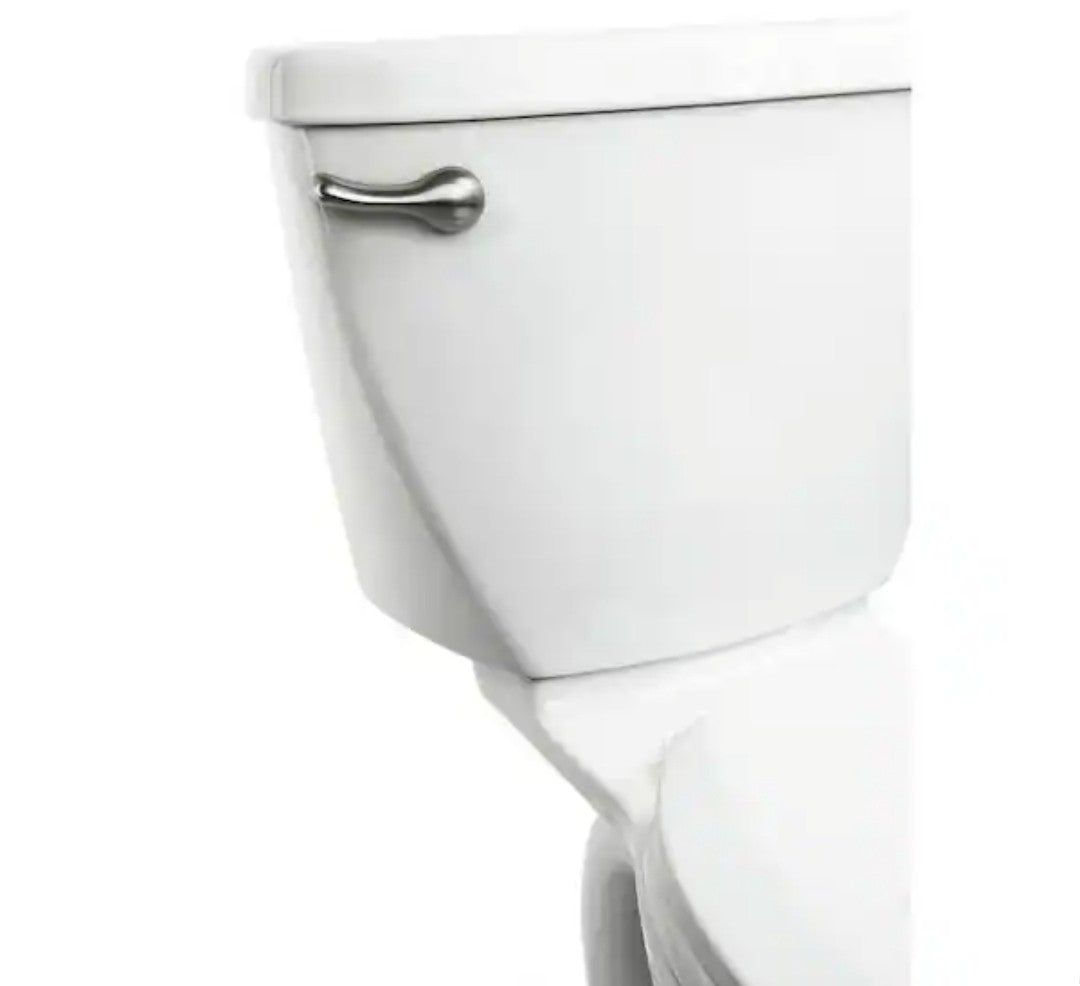 12pck Front Mount Toilet Tank Lever in Brushed Nickel NEW