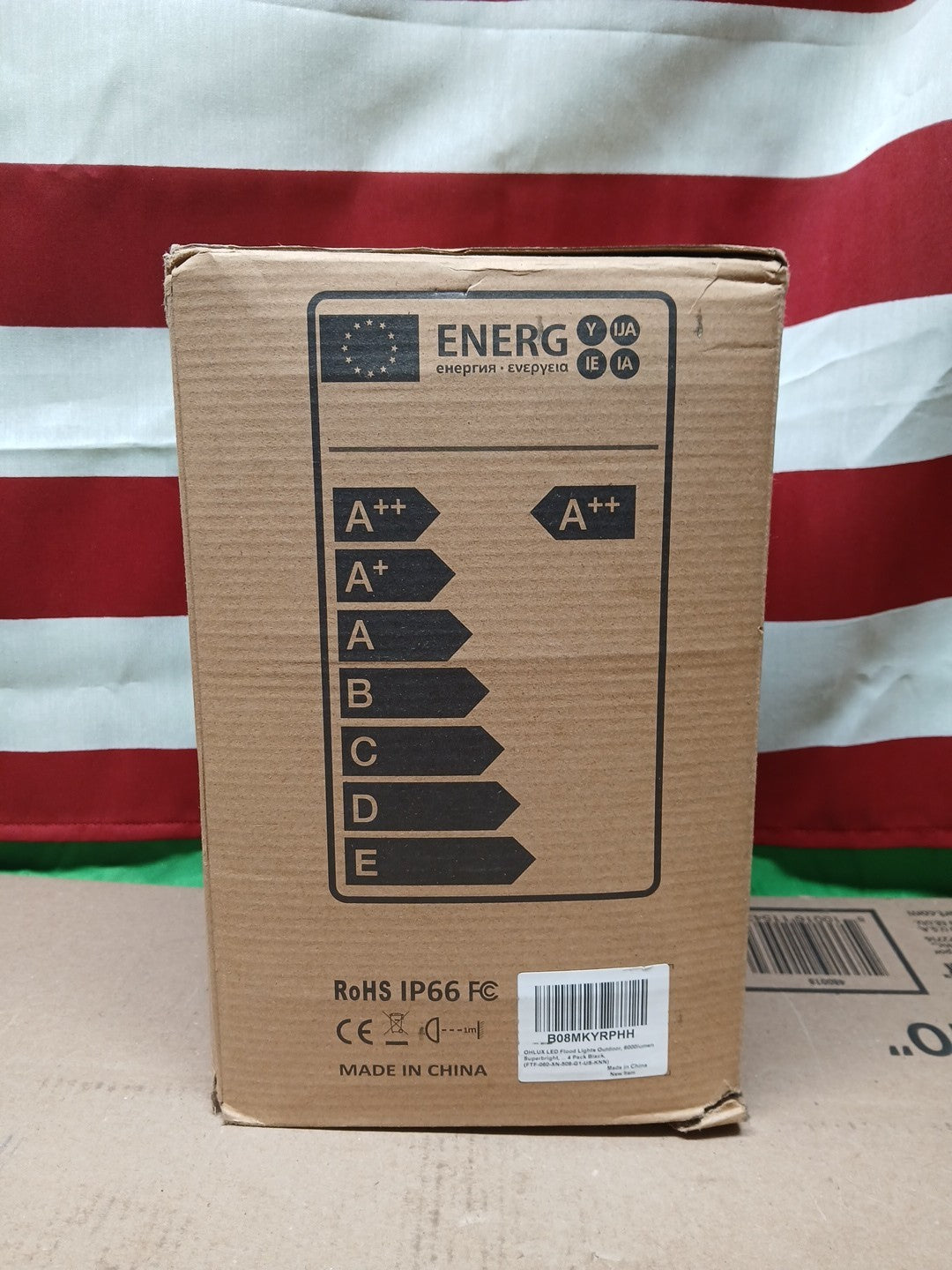 OHLUX LED Flood Lights Outdoor, 6000lumen Superbright, 60W IP66 Waterproof fo...