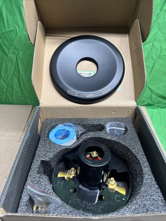 Faucet Design & Quality Wall Mount Shower Faucet AA205BN Brushed Nickel NOB