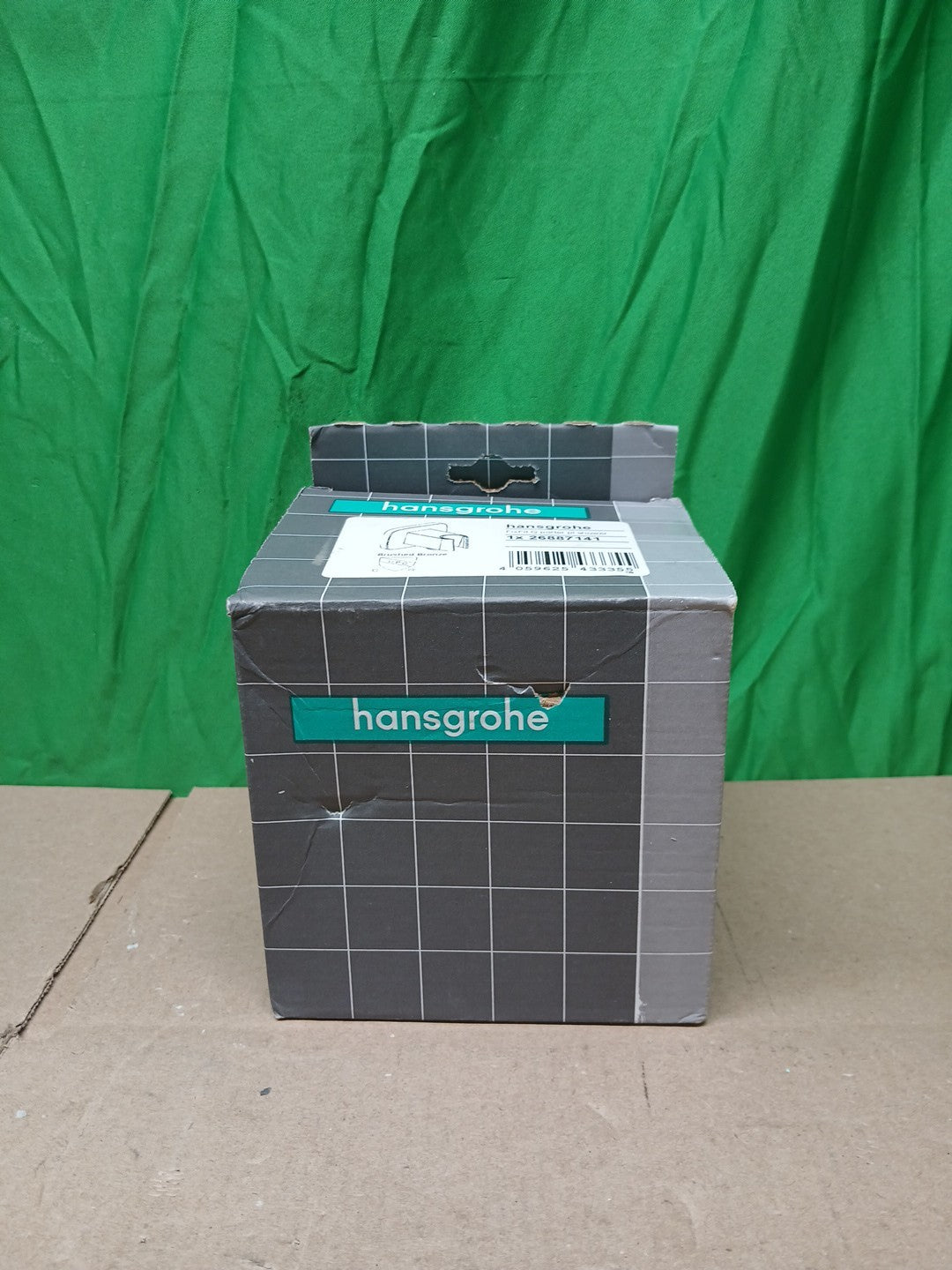 Hansgrohe FixFit Q Wall Outlet, Brushed Bronze, 26887140 Shower Holder NEW OPENB