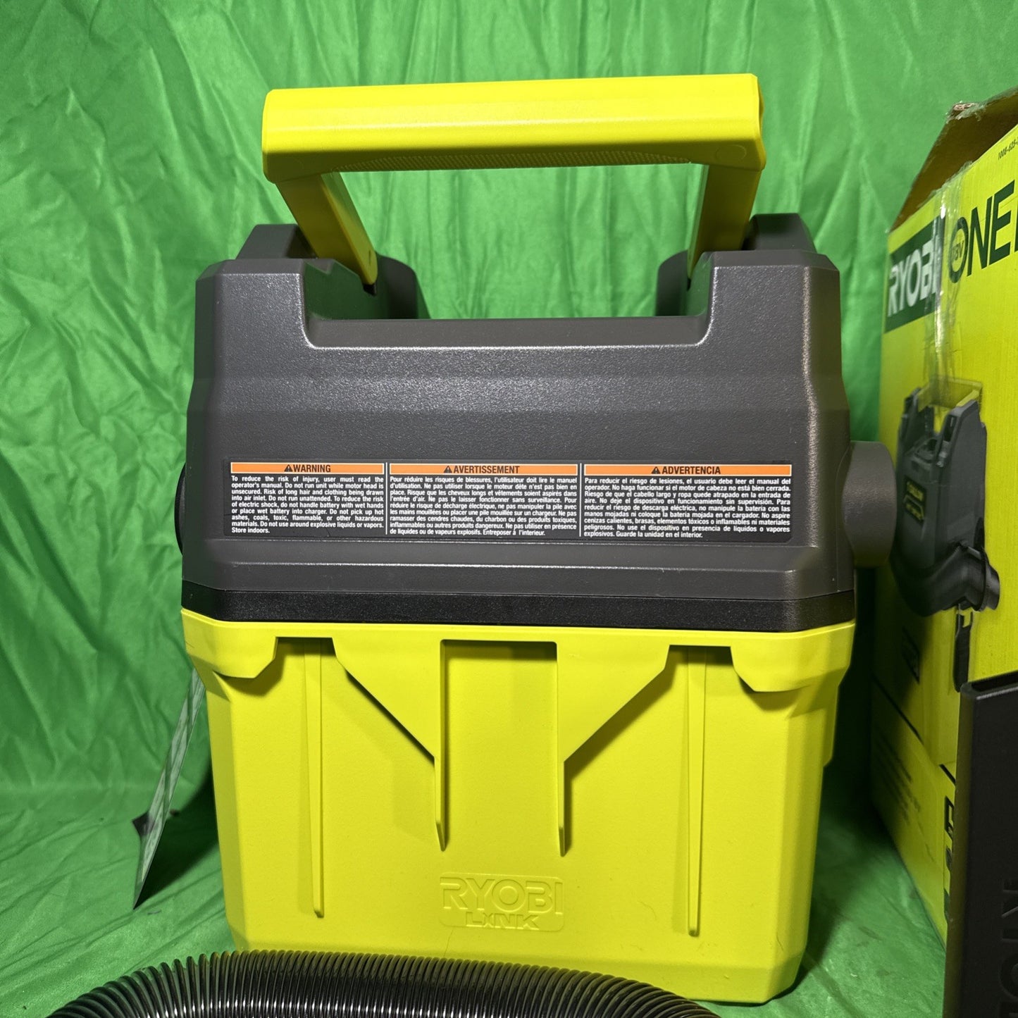 RYOBI 18V Cordless 1 Gal. Wet/Dry Vacuum TOOL ONLY PCL733B