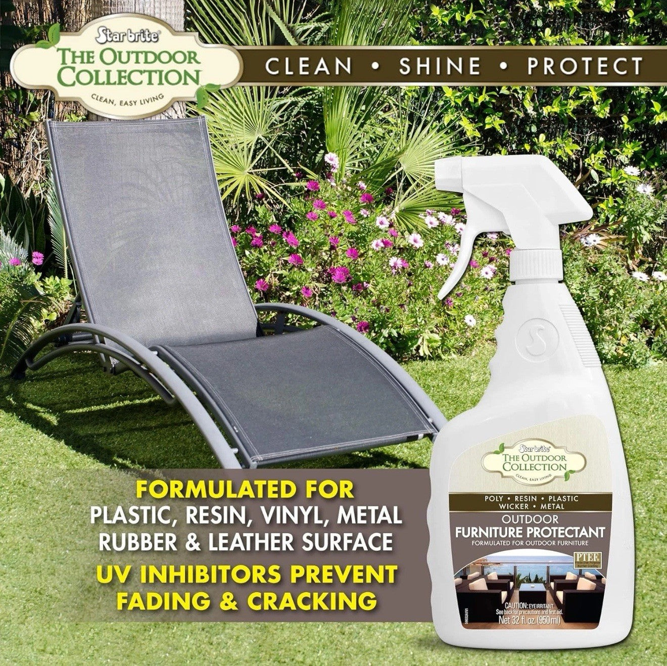 Star brite 59032 Outdoor Furniture Protectant Spray, 32 oz.