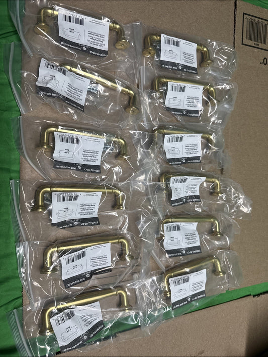 12 Liberty Classic Elegance 3-3 4 In 96mm Center-to-Center Brushed Brass Drawer