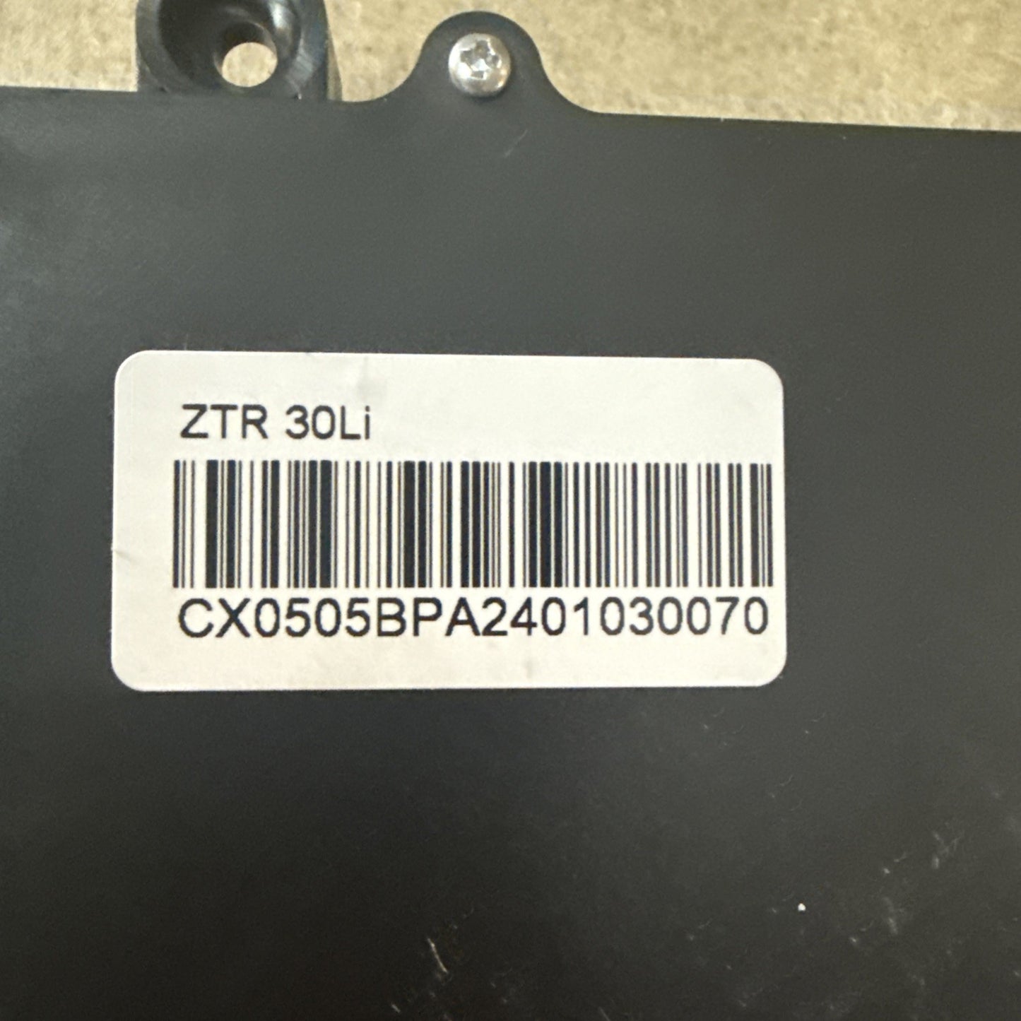 Ryobi Z30LI Display Screen Control Board Computer ZTR 30LI LCD