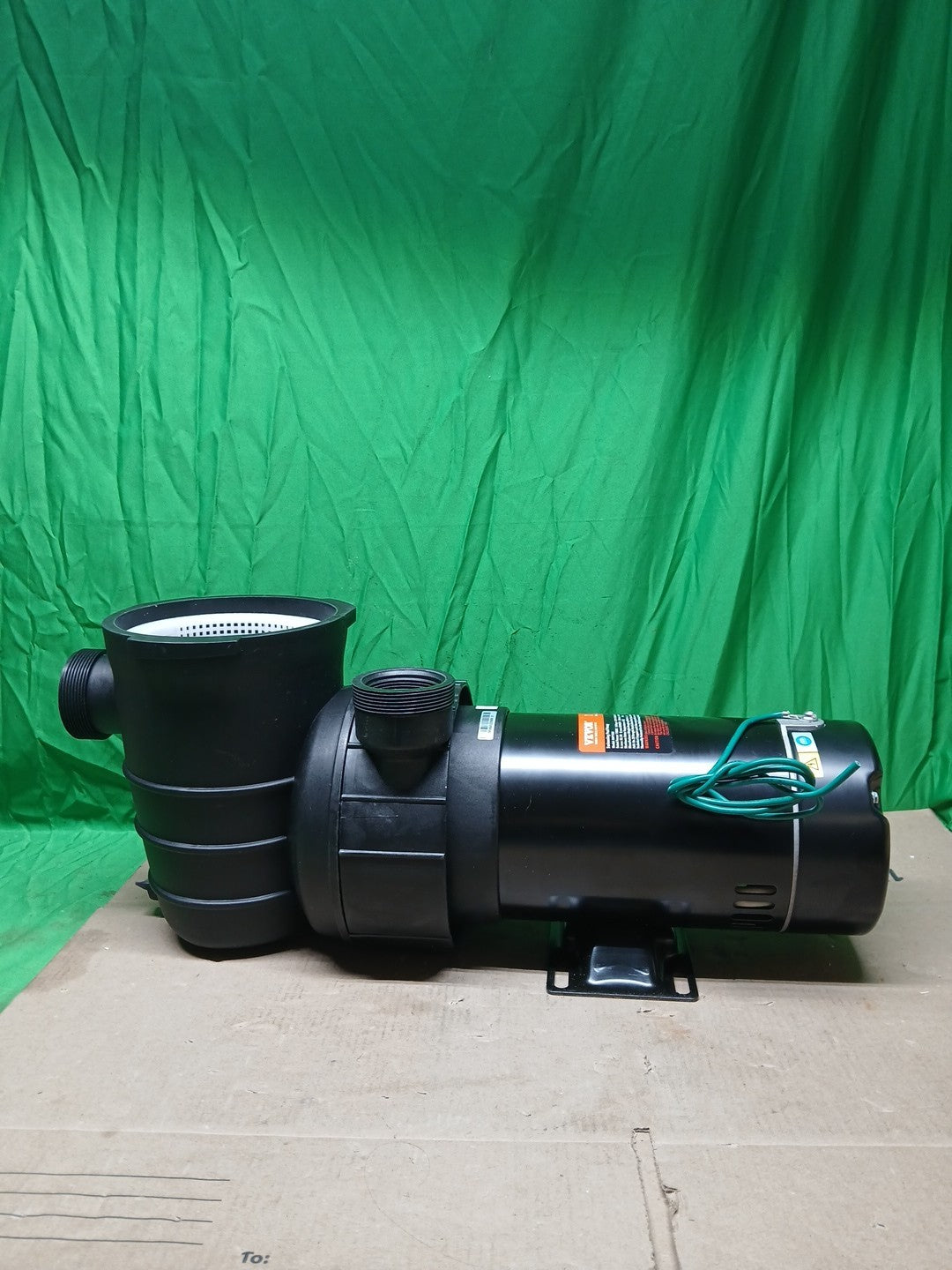 VEVOR ABOVE GROUND SWIMMING POOL PUMP 2.0HP 115V 1500W SINGLE SPEED 5400 GPH