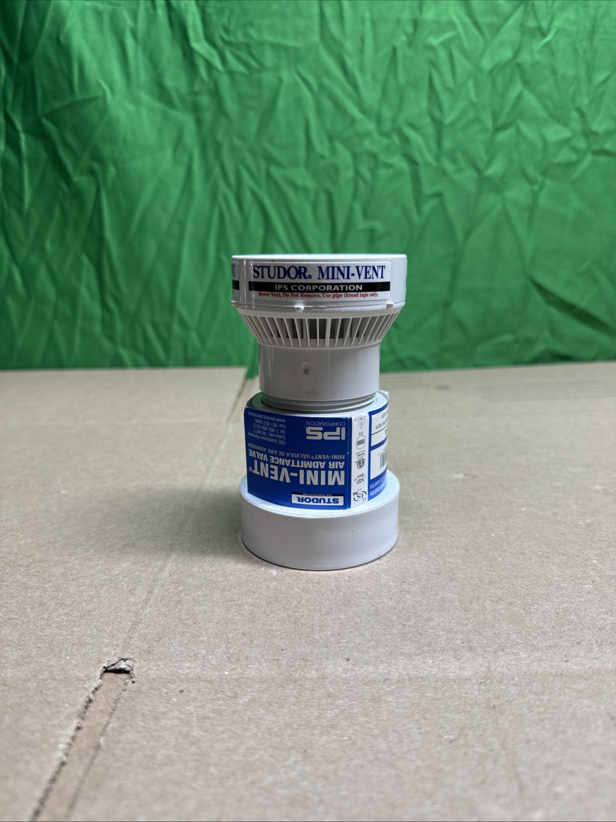 Studor 20341 Mini-Vent Air Admittance Valve for 1-1/2-in. to 2-in. PVC