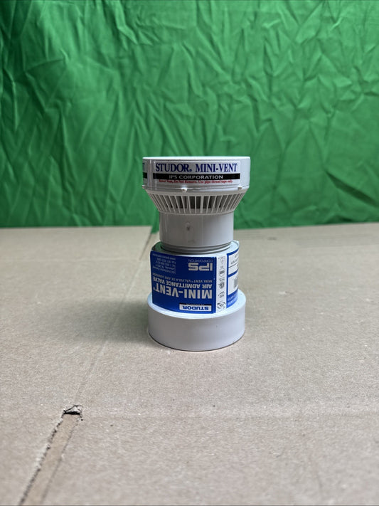 Studor 20341 Mini-Vent Air Admittance Valve for 1-1/2-in. to 2-in. PVC