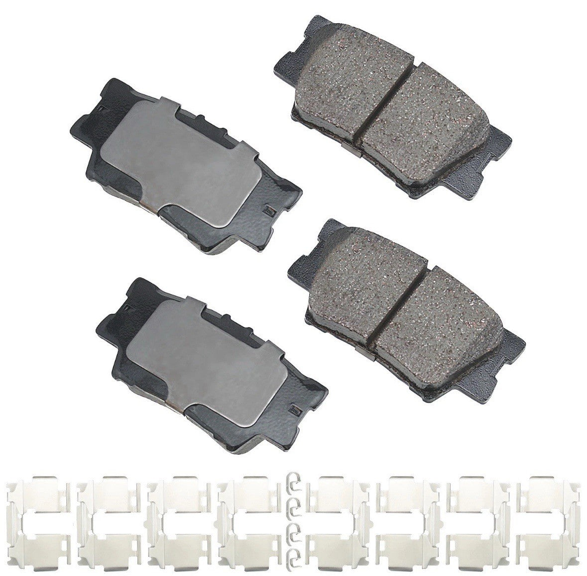 Akebono ACT1212A Akebono ProACT Ultra Premium Brake Pad Kit