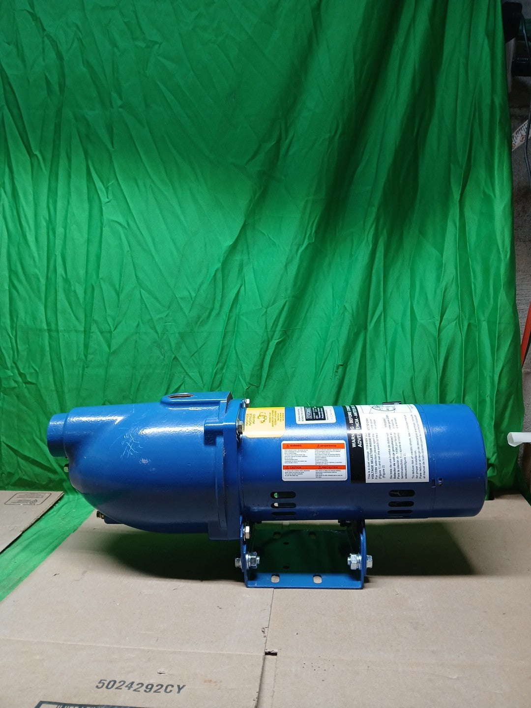 Everbilt Shallow Well Jet Pump Cast Iron 1/2HP HDSWJ5 Tested*