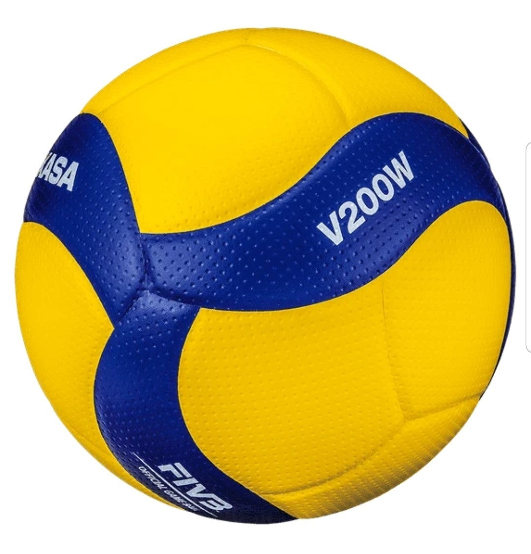 Mikasa V200W 2020 Official FIVB Indoor outdoor Volleyball size 5 - Blue/Yellow