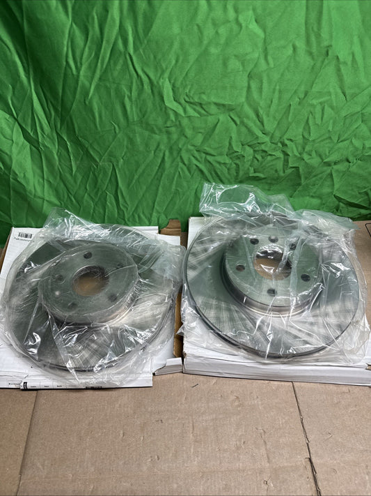 LOT OF 2 Powerstop AR82148 Brake Discs Front Driver or Passenger Side.