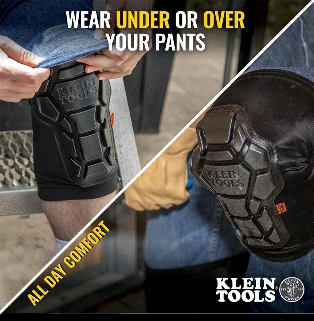 Klein Tools 60511 Heavy Duty Knee Pad Sleeves, M/L