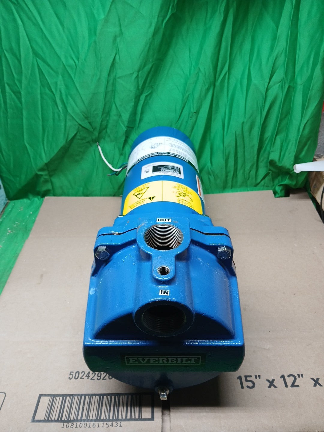 Everbilt Professional Irrigation Pump Cast Iron 2 HP Dual Voltage, HDLS20 PARTS