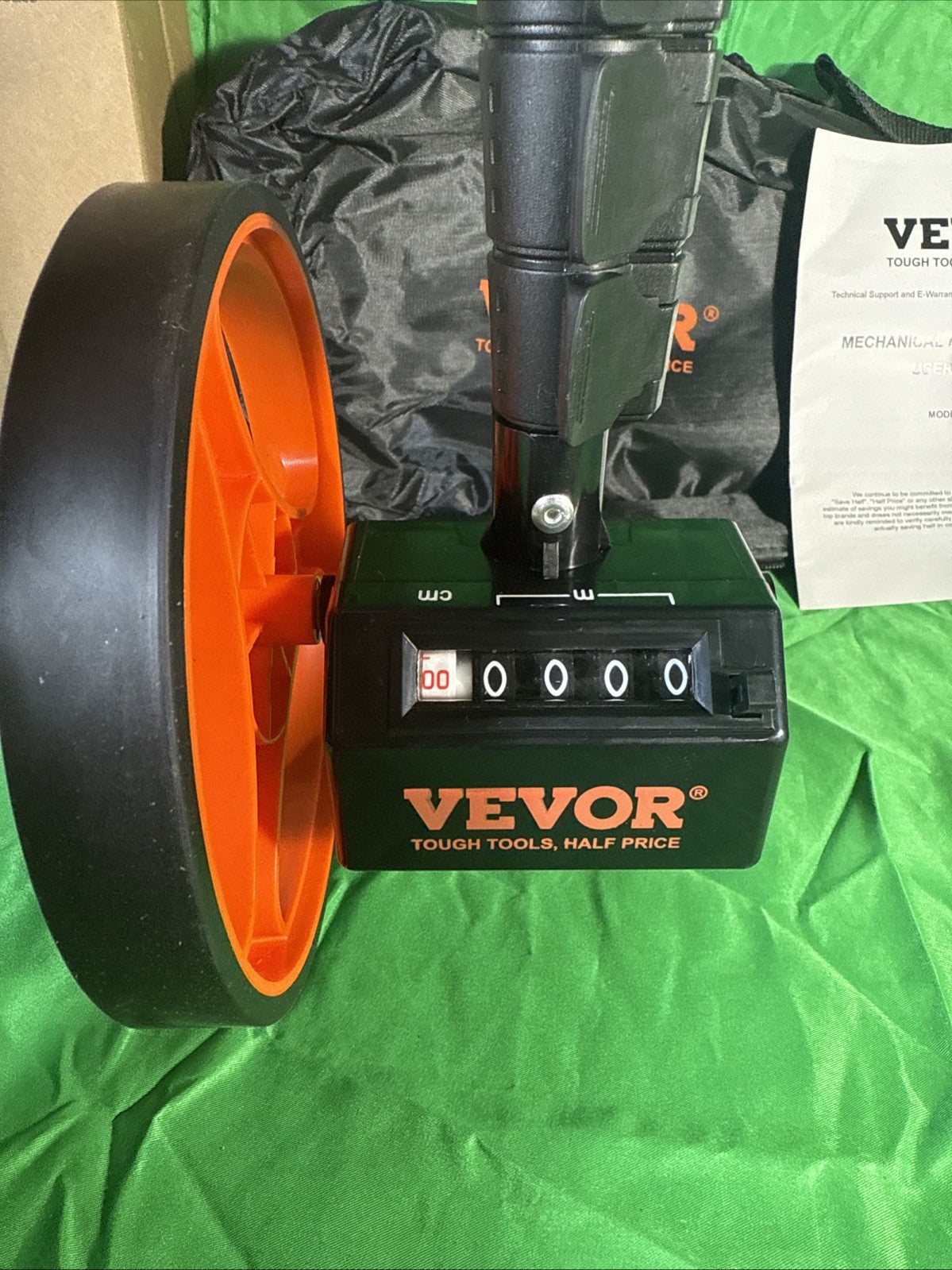 VEVOR Metric Measuring Wheel. Mechanical Measurement Wheel. New Open Box