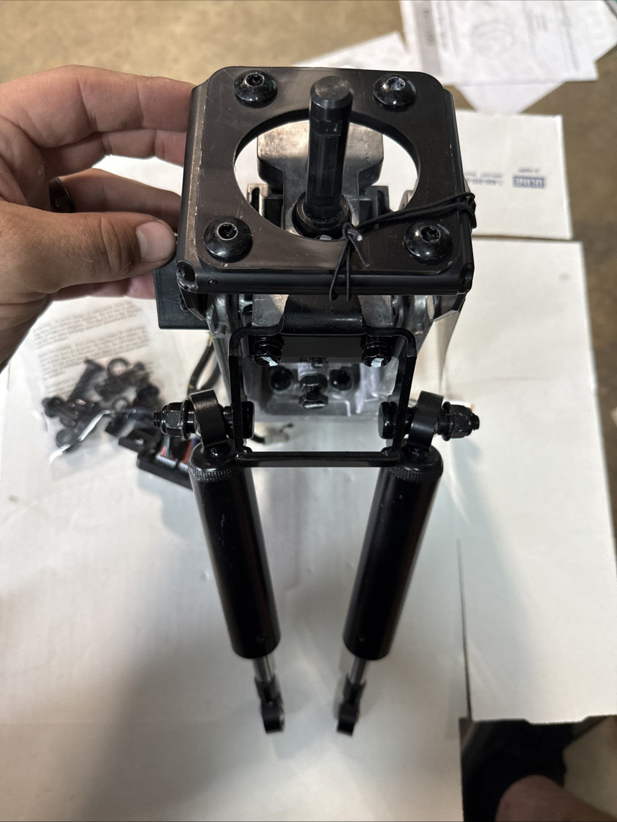 Joystick Assy w/ Sensors & Mixing Board . Ryobi Z30Li 80v Zero Turn Mower