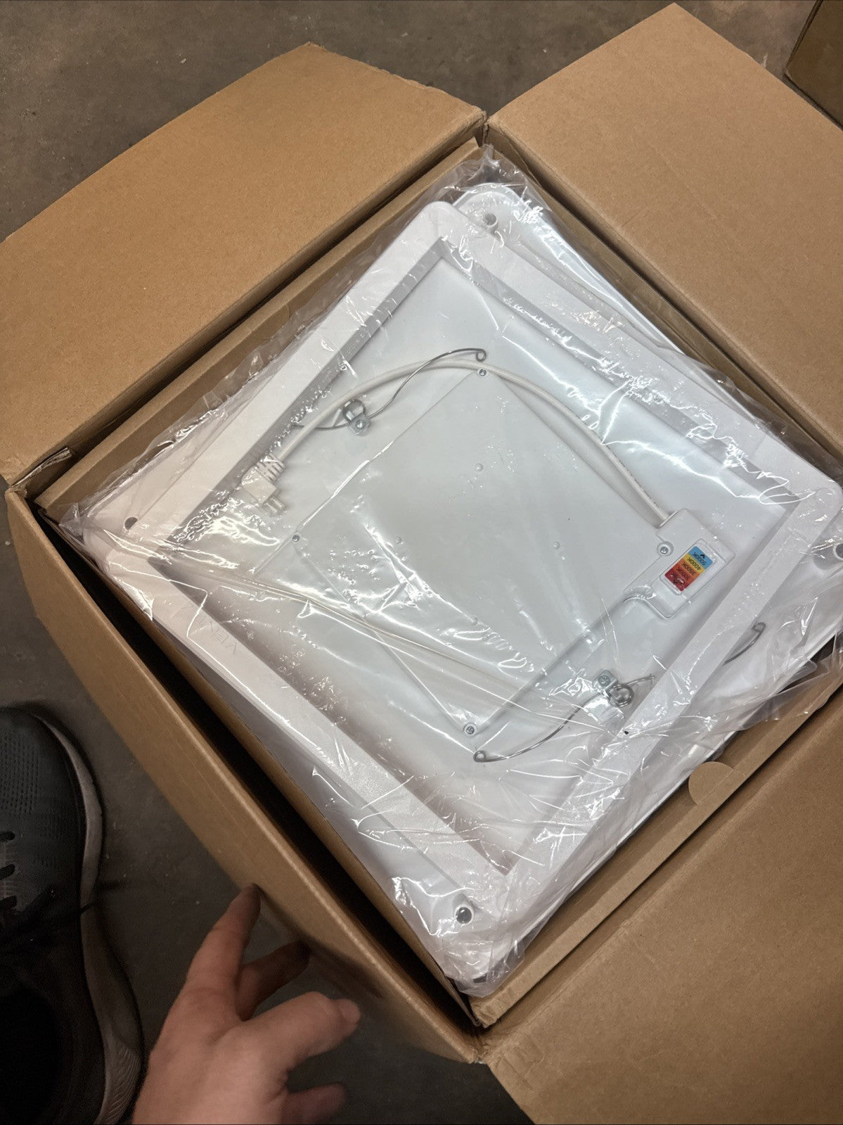 ReVent Bathroom Ceiling Exhaust Fan 150-CFM 120V Adjustable LED Lighting White