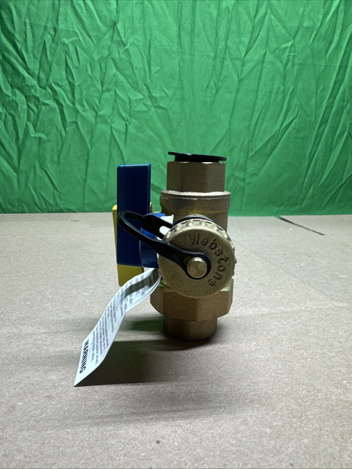 Webstone H-42443WPR-R 3/4" Tankless Water Heater Service Valve Kit w/ Two Valves