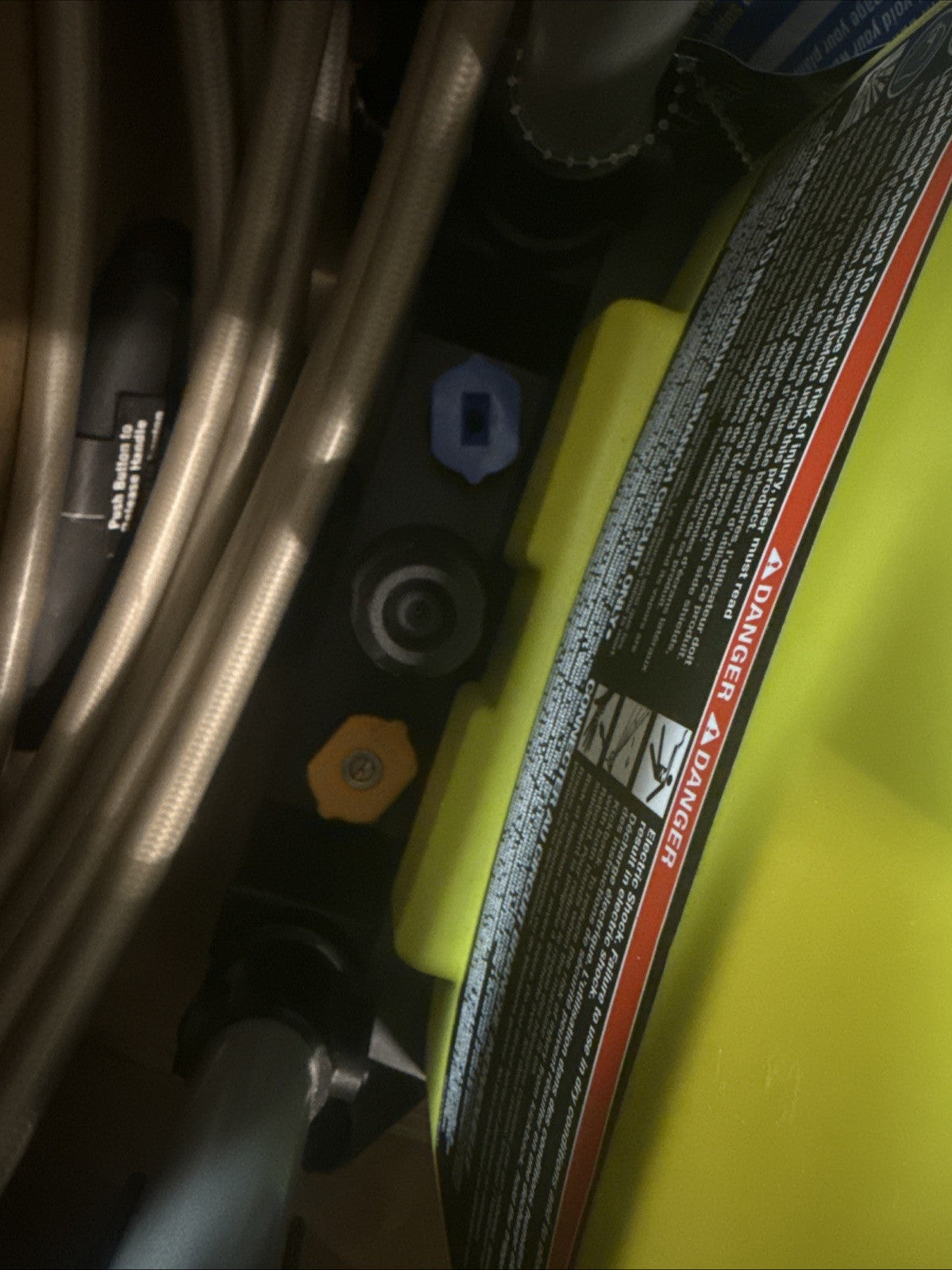 Ryobi 1.2 GPM 1900 PSI Electric Corded Water Pressure Washer Kit RY1419MT UsedGC