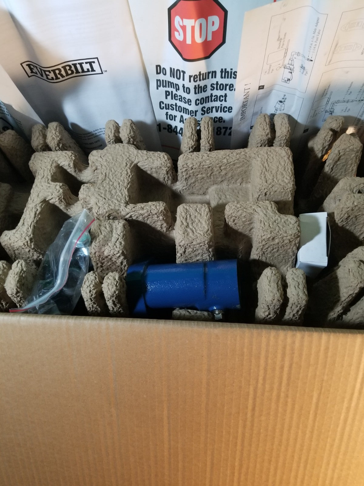 Everbilt 1 HP Professional Convertible Jet Pump *for Parts* Read Description**