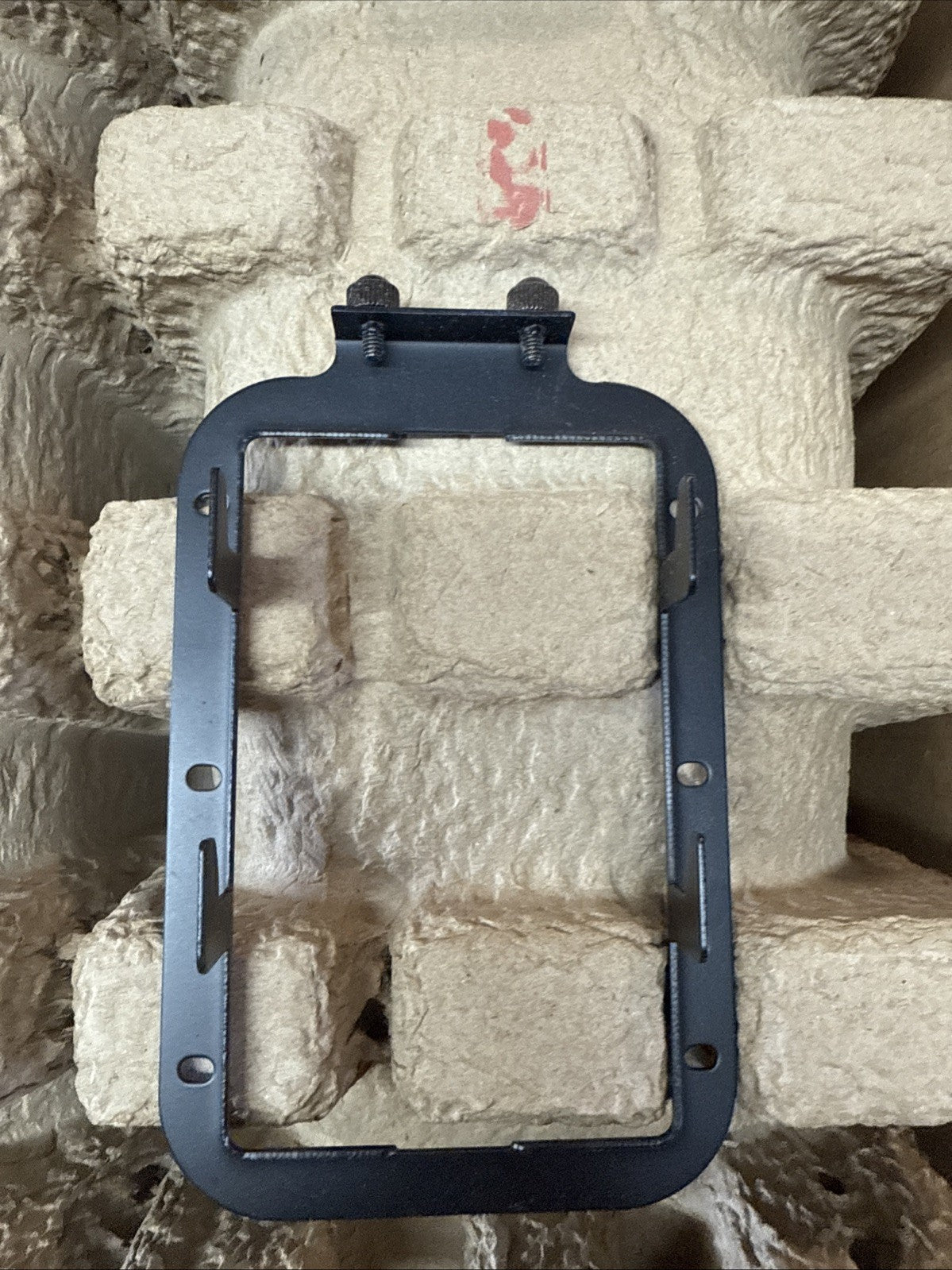 Bentley III 22 in. Indoor/Outdoor Natural Iron Oscillating Wall Fan Open Box