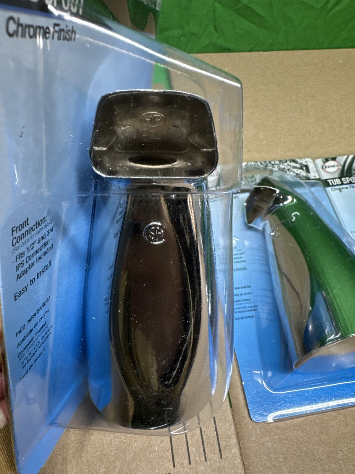 3PACK DANCO 80764 NON-DIVERTER TUB SPOUT IN CHROME NEW