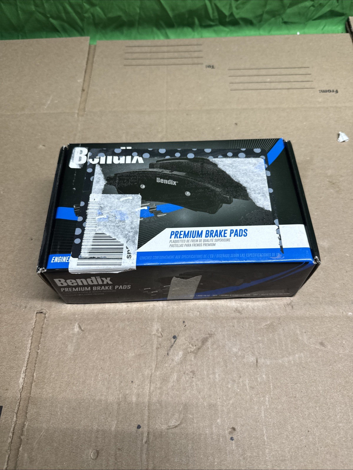 BENDIX FRICTION Disc Brake Pad Set SBC1592