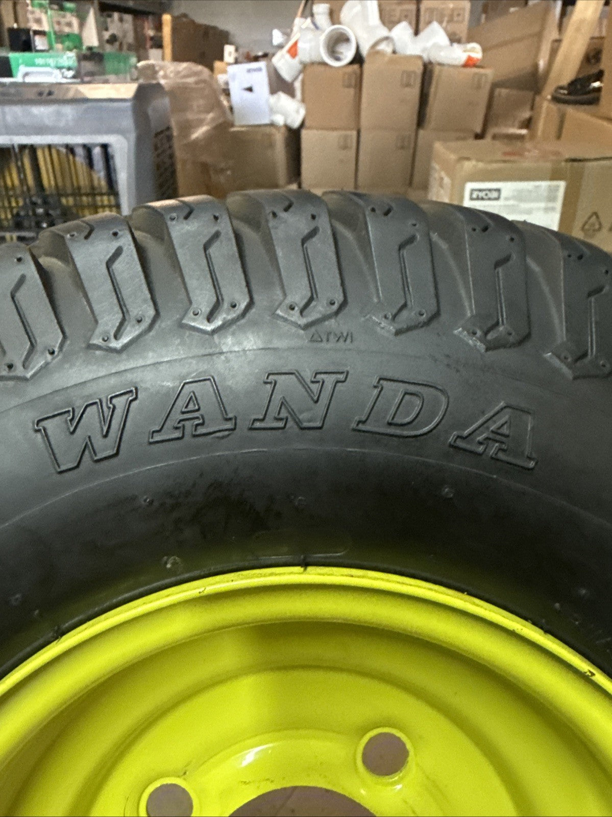 Rear Wheel And Tire For Ryobi Z54Li And Z42Li 80V  Zero Turn Lawn Mower NEW