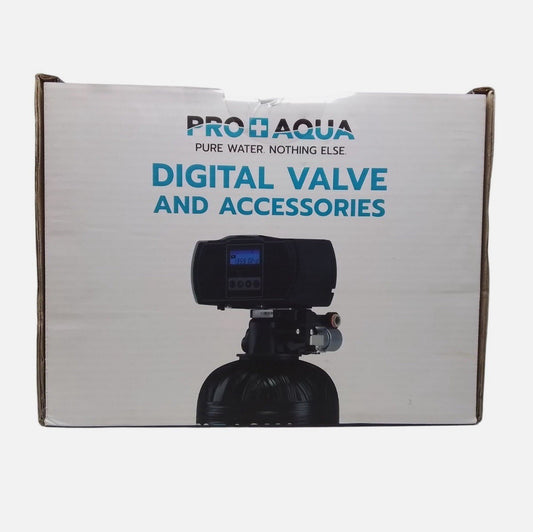 PRO+AQUA PRO-WELL-1E Whole House Well Water Filtration DIGITAL VALVE NO TANK