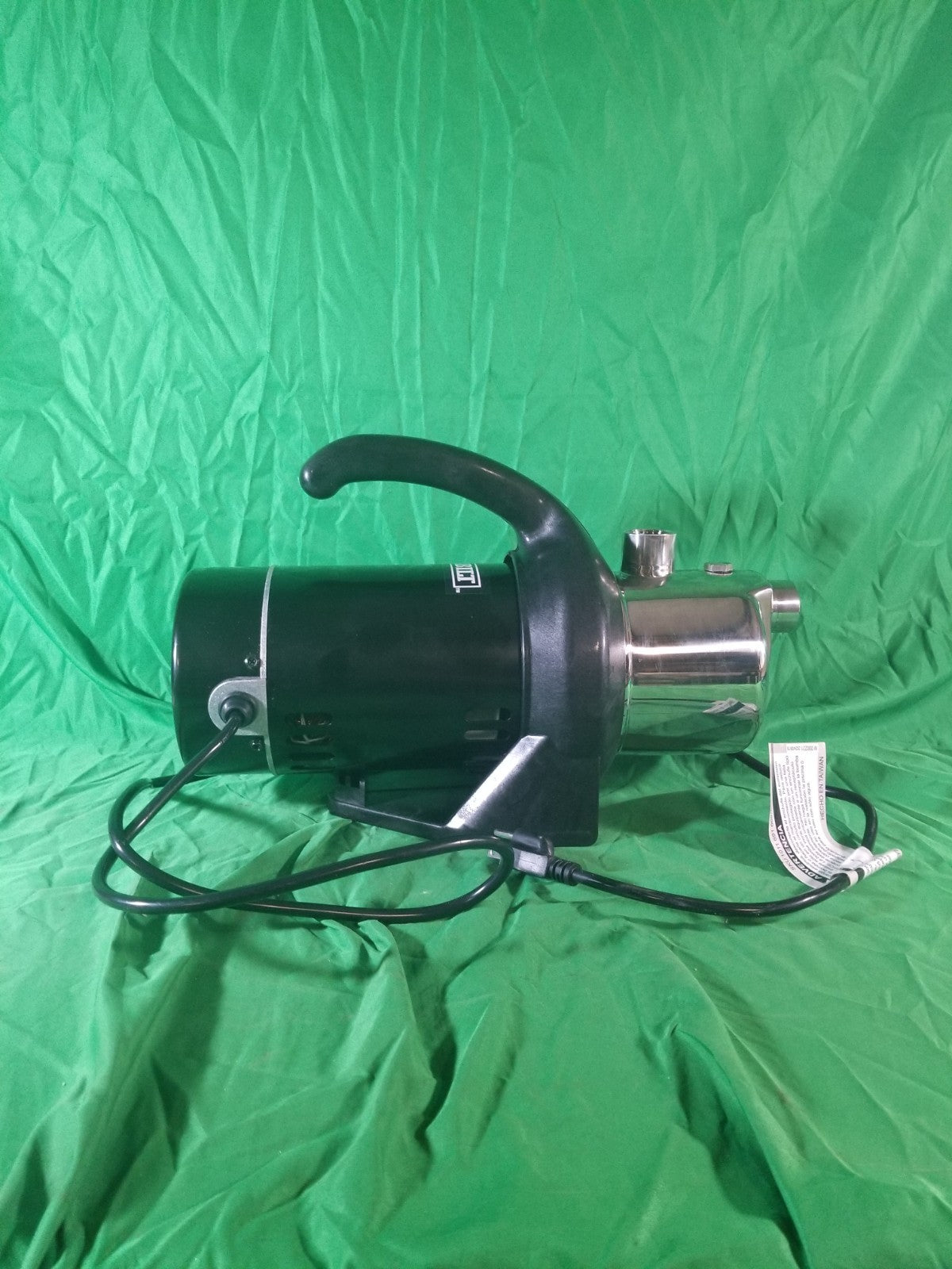 EVERBILT HD60SS 1 HP Stainless Steel Portable Lawn Irrigation Pump