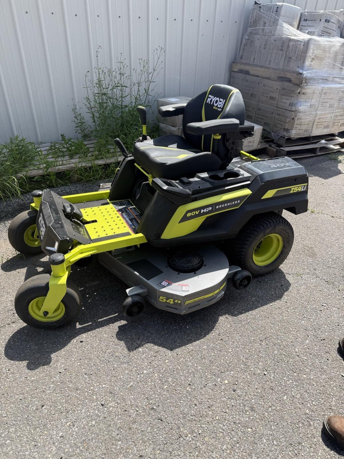 Ryobi 40v Battery Booster For 80v Mower Part#260214001 For Z30Li Z42Li Z54Li