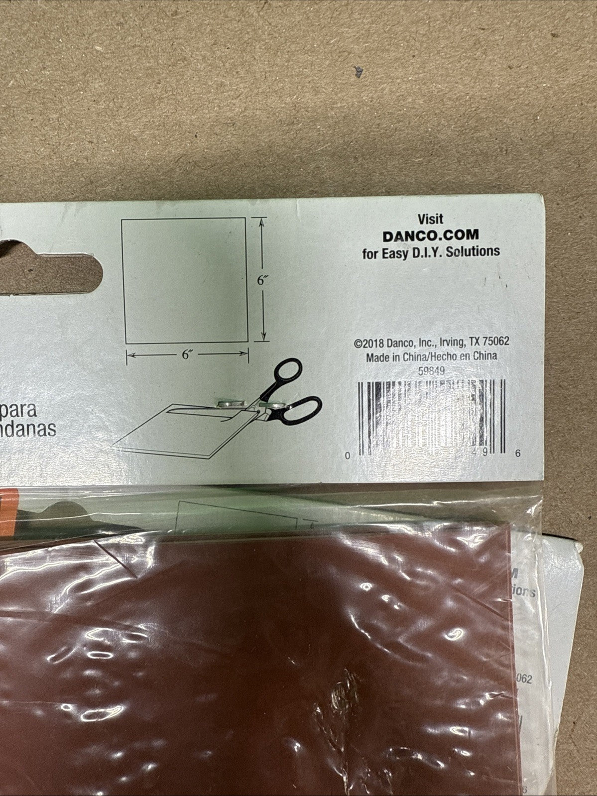 6 PACK Danco 59849 Rubber Packing Sheets, 6-Inch x 6-Inch