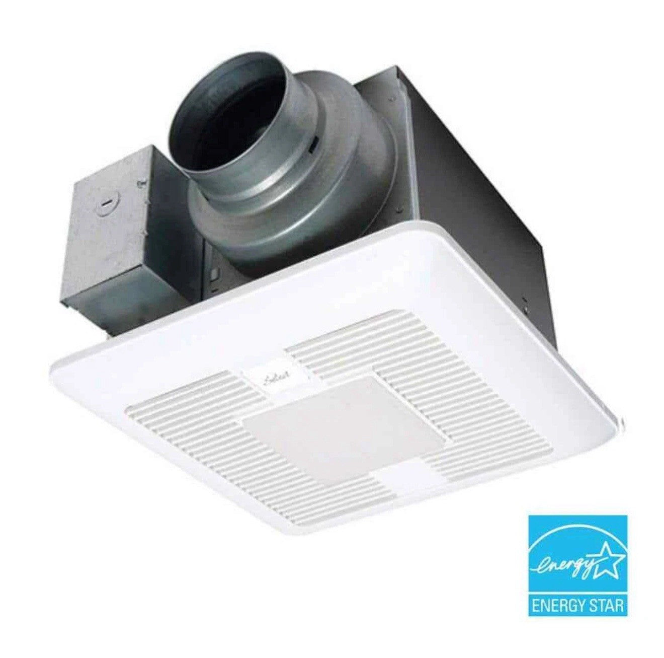 Panasonic Bath Fan 7.5”Hx13"W 110Cfm Exhaust Fan Led Light Whisper Green Select