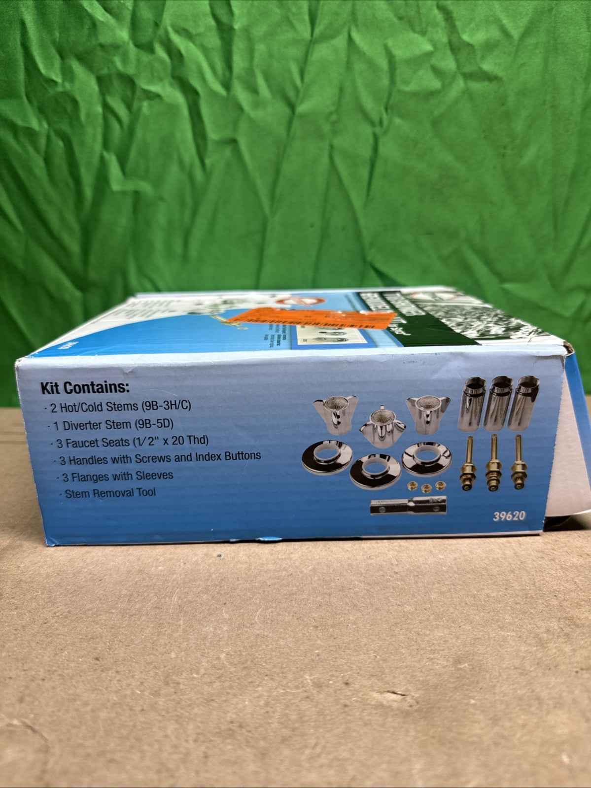 DANCO 39620 TUB/SHOWER 3-HANDLE REMODELING TRIM KIT FOR SAYCO IN CHROME Open Box