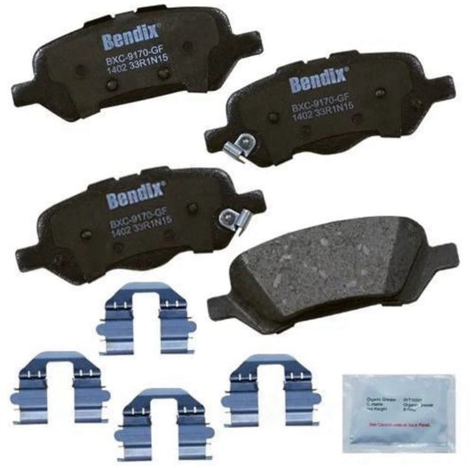 Disc Brake Pad Set-Priority One Ceramic BPR Bendix fits 09-16 Toyota Venza