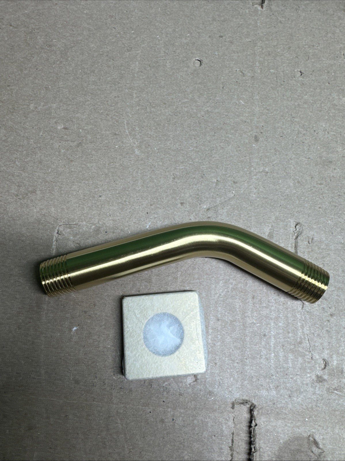 KOHLER Honesty Shower Arm and Flange Vibrant Brushed Moderne Brass 20005-2MB