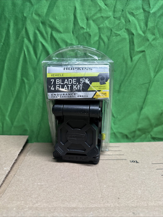 Hopkins 48470 Endurance Multi-Tow 3-in-1 Connector - 7RV Blade 5 & 4-Wire Flat