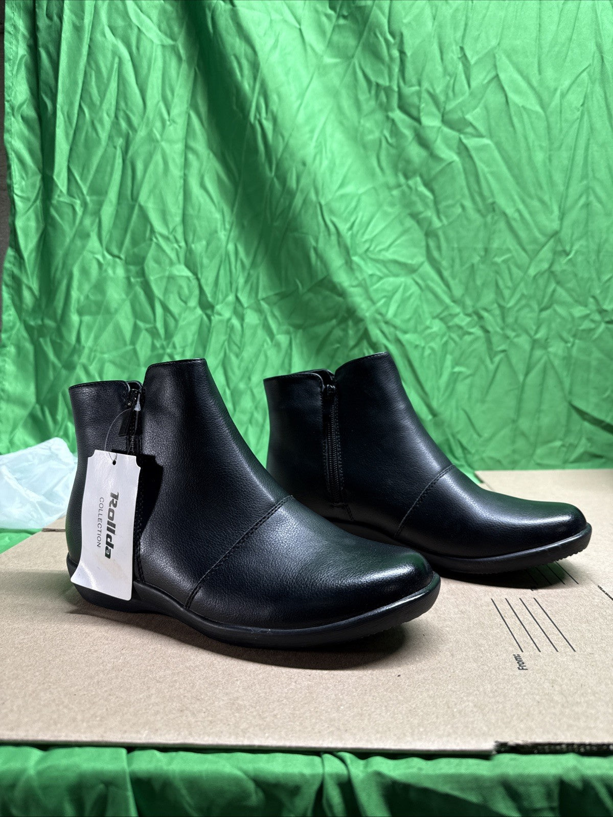 Women's Ankle Boots Flat Booties Casual Short Boots Comfortable Boots Size 7.5