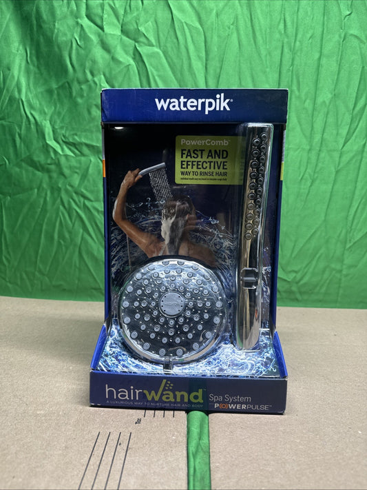 12-spray 5 in. High PressureDual Shower Head and Handheld Shower Head in Chrome