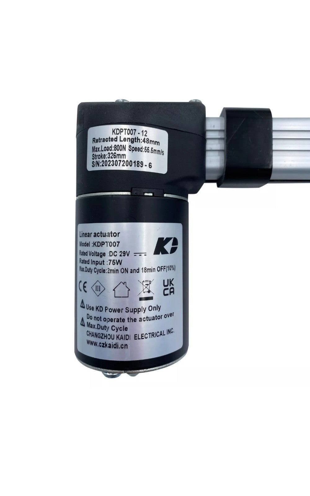 Power Recliner Linear Actuator Lift Chairs Motor Model KDPT007-12 Replacement