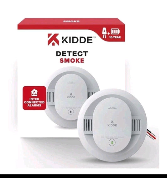Kidde 20SA10: Detect Smoke Alarm 10-Year Never Change Battery and Smoke Alarm