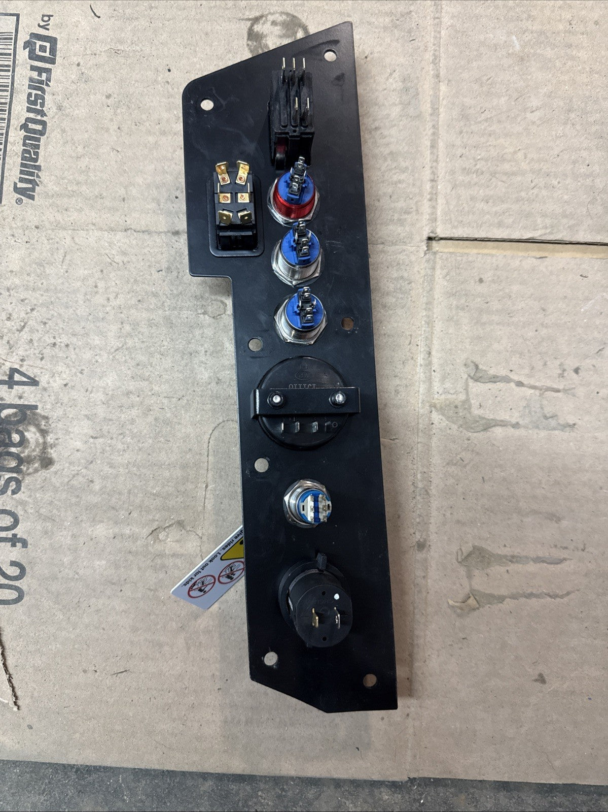 Ryobi RM480e 48V Control Panel 38” Riding Mower w/ Directional Switch & Key