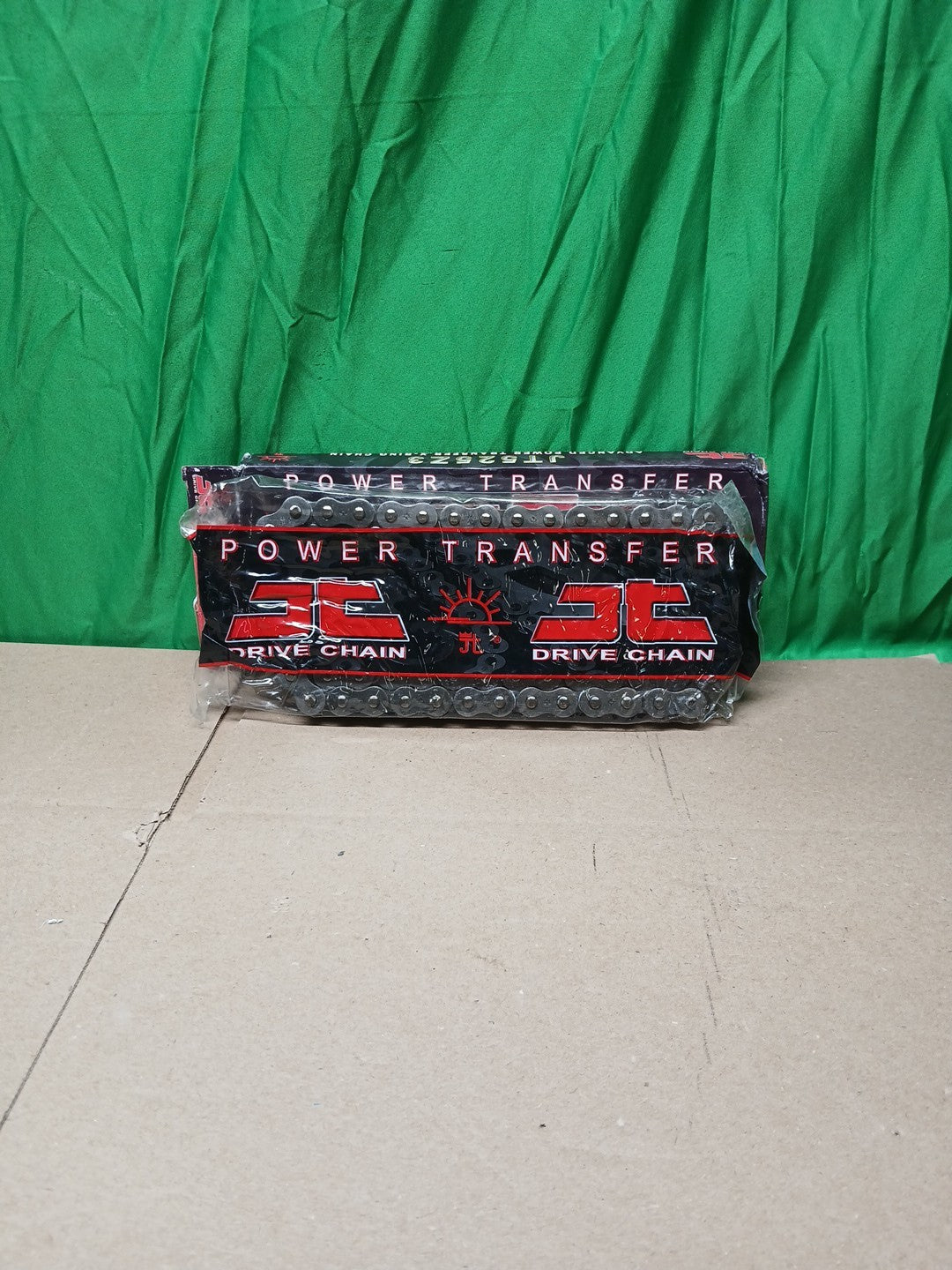 JT CHAINS JT525Z3-116RL 525 Z3 - Heavy Duty Drive Chain - 116 Links Black Steel