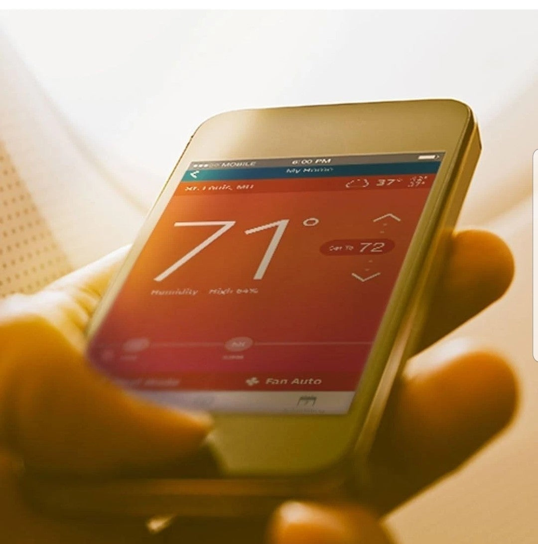 Emerson Sensi Wi-Fi Smart Thermostat 7-Day Programmable No C-Wire Needed