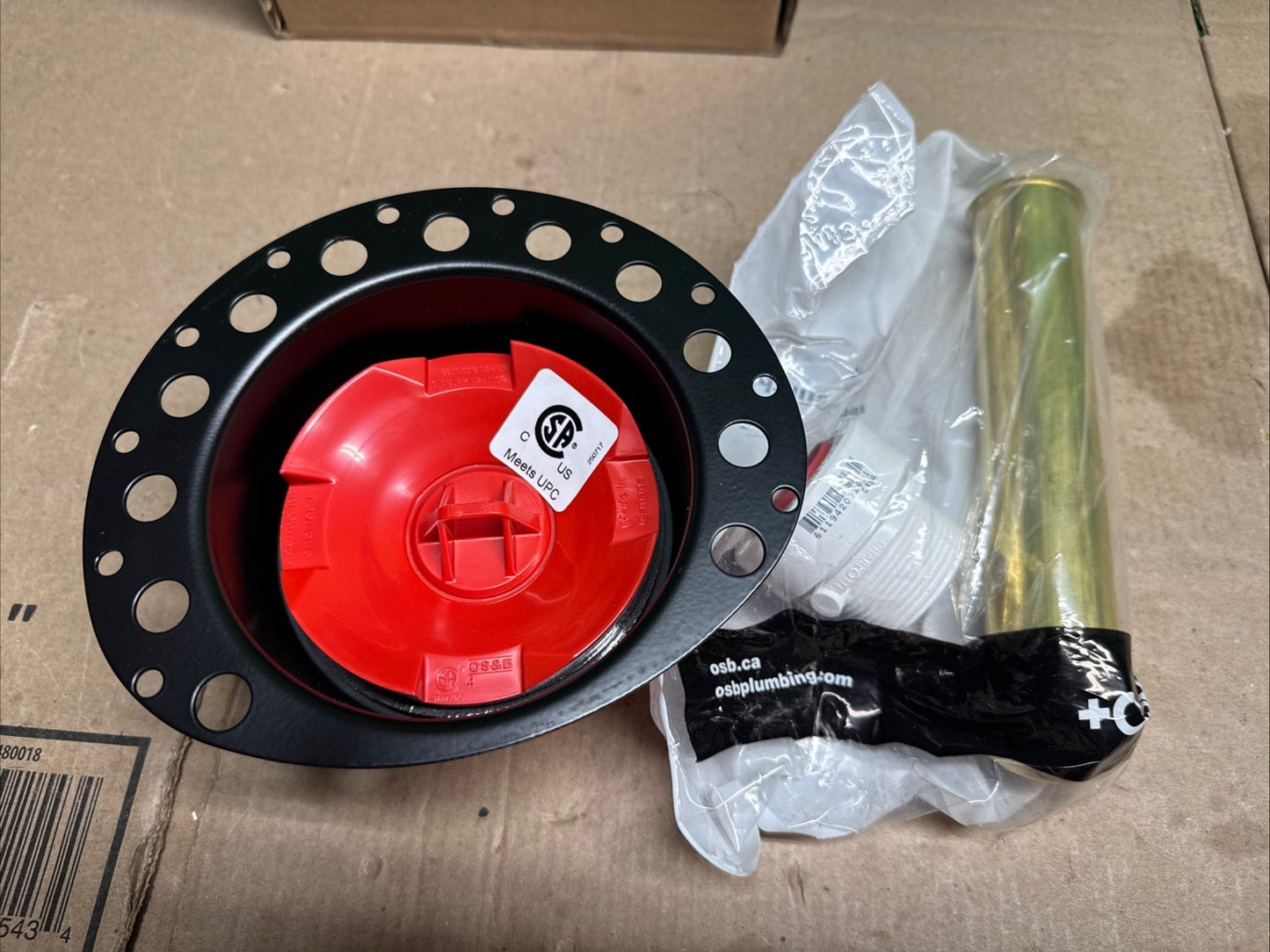 Drain Testable Rough-In for Freestanding Tubs PVC TD5135